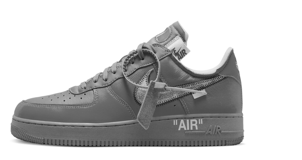 Off-White x Nike Air Force 1 Low  Ghost Grey