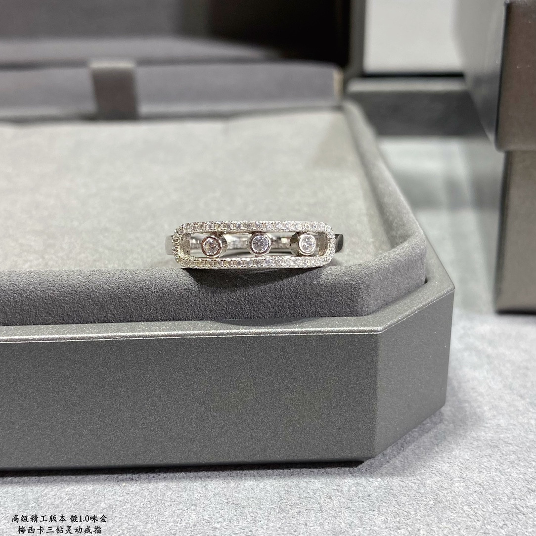 messika three Di*m*nd moving ring