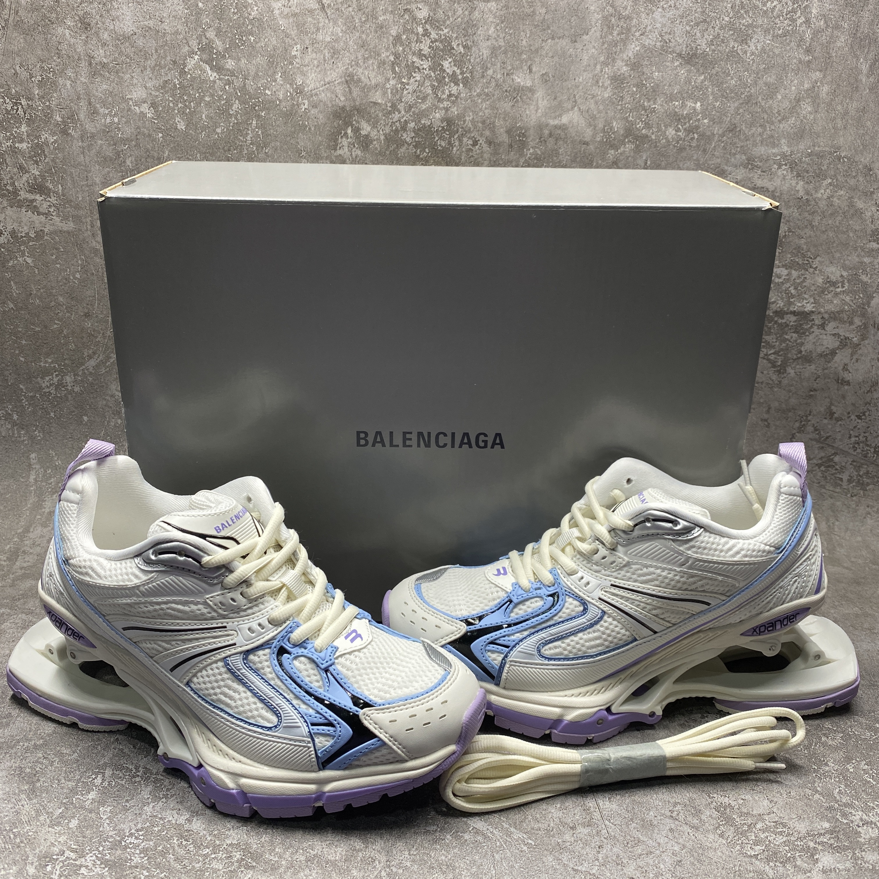 Balenciga X-Pander Wedge Sneakers