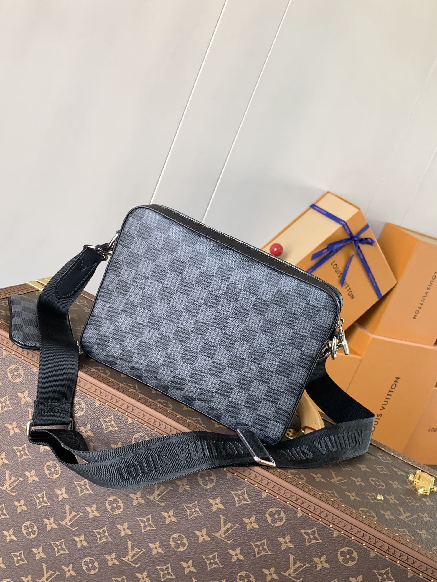 LV TRIO MESSENGER N40519 25x18.5x7cm