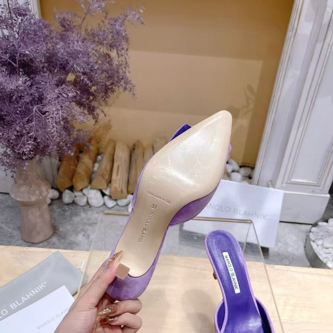 ua man010 B1ahn*k mules 7.5cm