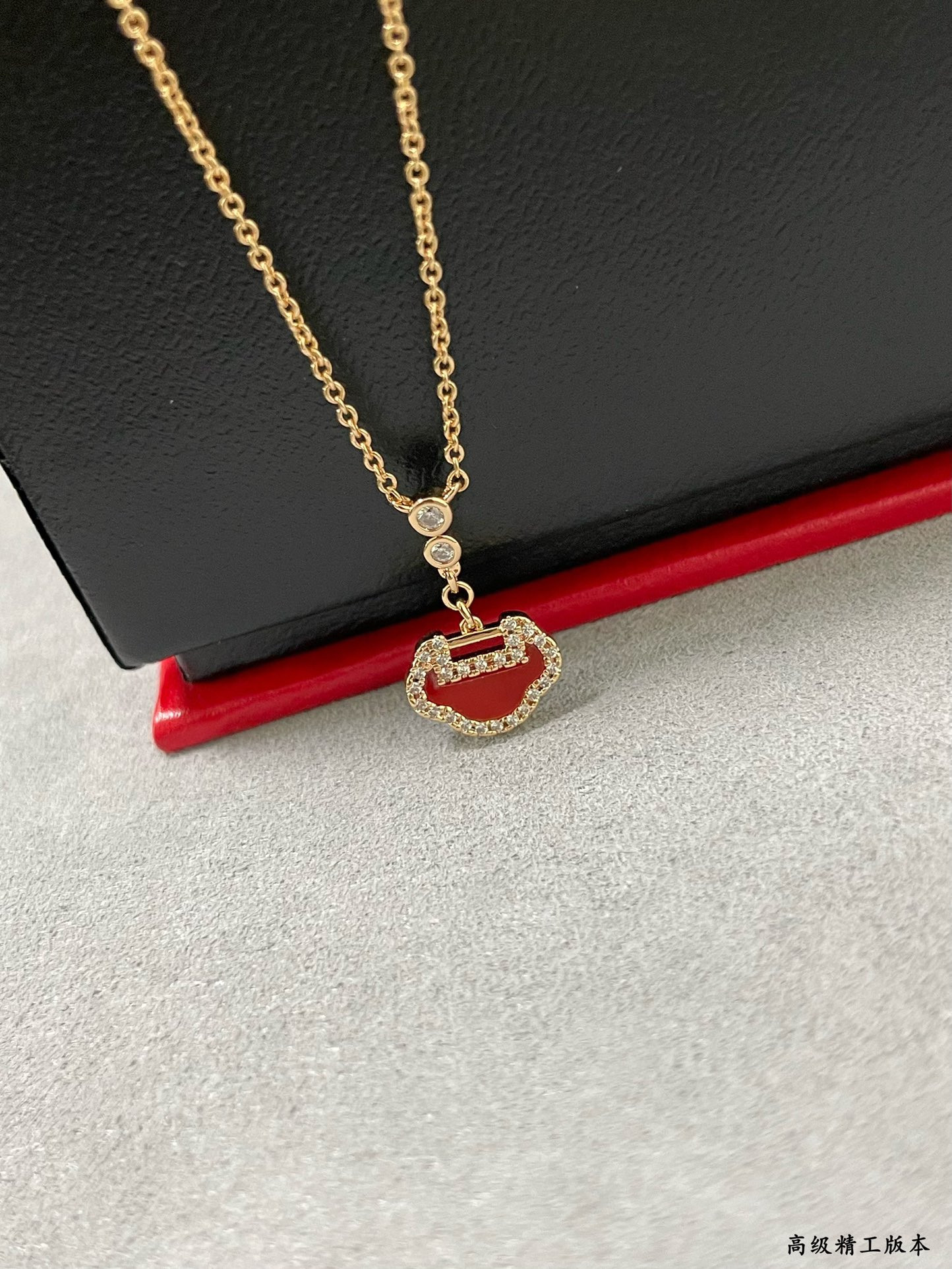 Qeelin Mini Ruyi Necklace