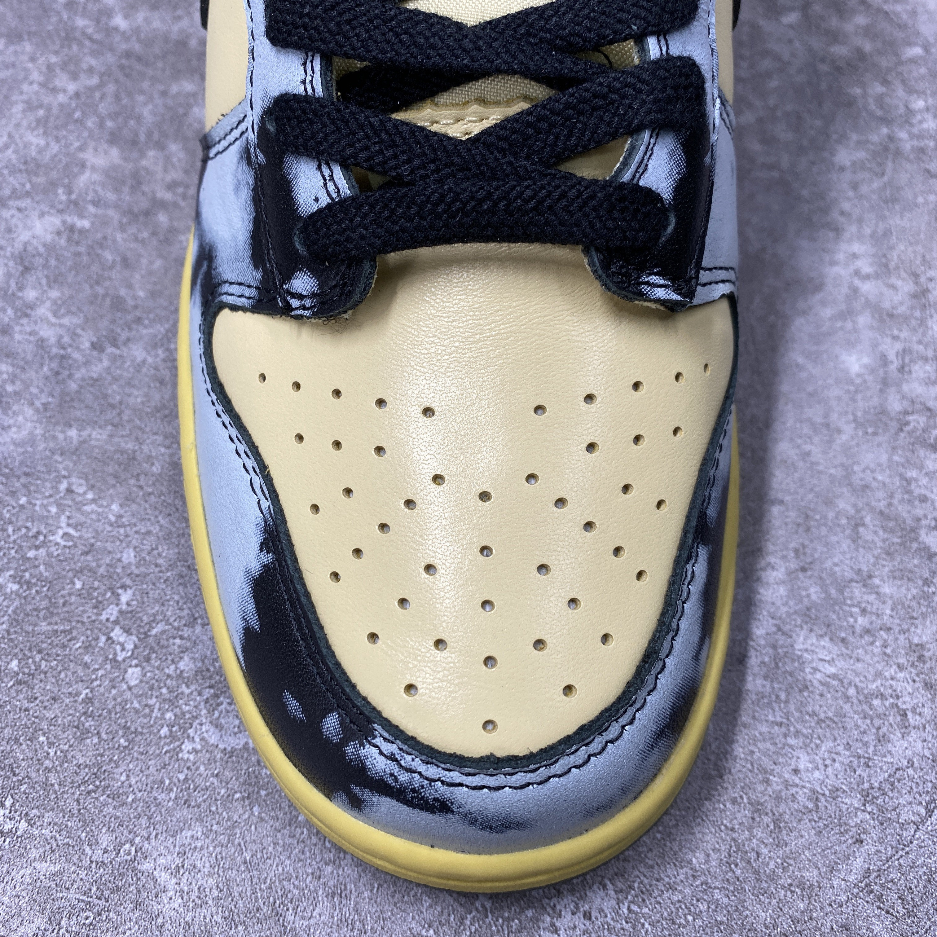 Nike Dunk High 1985 Black Acid Wash