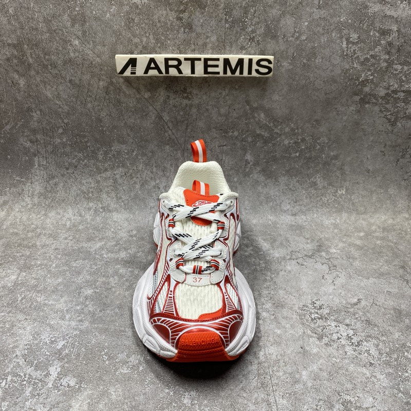 Balenciga 3XL Sneakers in White Red