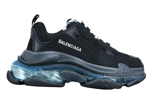 Balenciga Triple S Black Blue