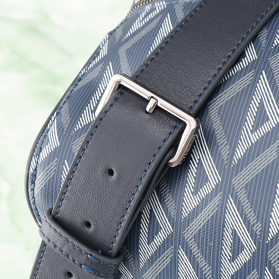 D*or lingot bag blue 50 x 25 x 21.5 cm