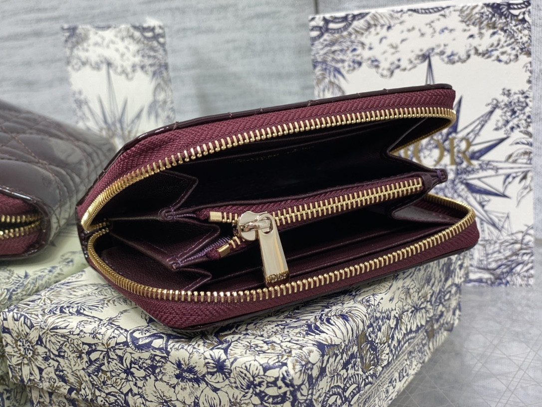 lady D*or voyageur small coin purse card holder