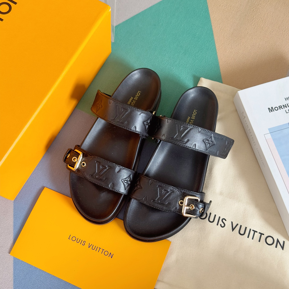 LV Bom Dia Flat Comfort Mule