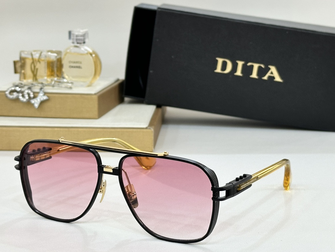 DITA Glasses DTS436-GLD-BLK 61-14-135